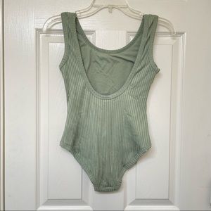 Kids Swim One Piece in Green